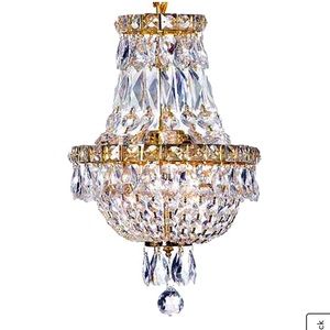 Crystal light fixture